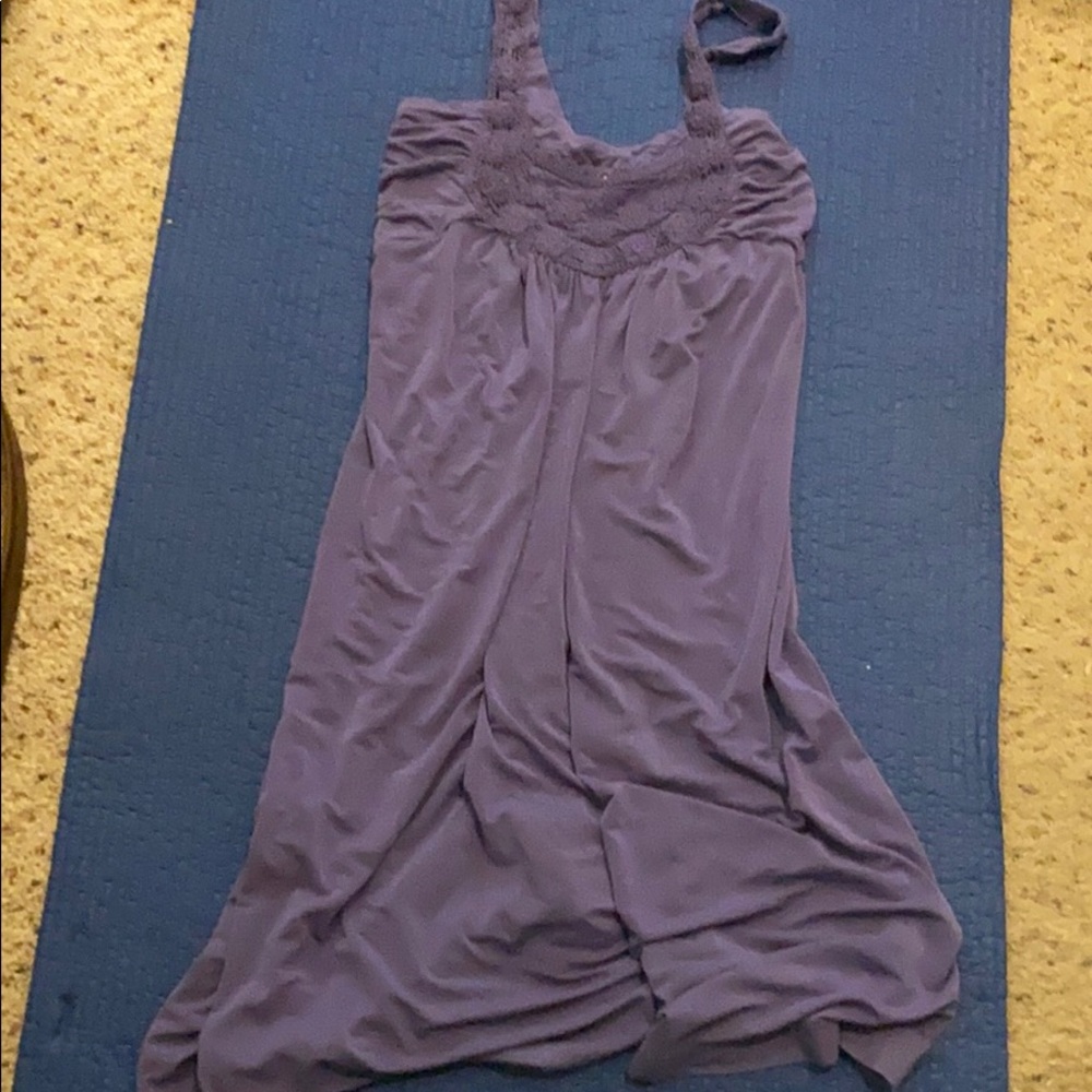 Purple dress